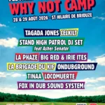 Programmation : Tagada Jones - Celkit - Stand High Patrol DJ Set feat Asher senator - La Phaze - Big Red & Irie Ites - La Brigade du Kif - Ondubground - Tinaa - Locomuerte - Fox in Dub Sound System